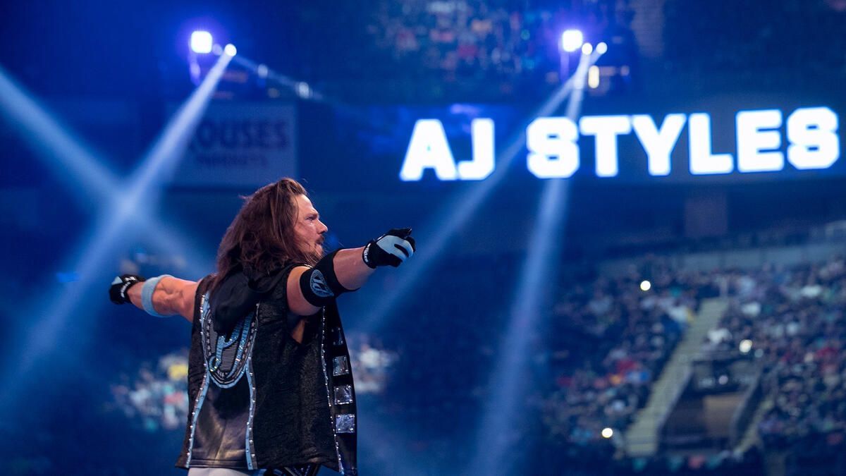 AJ Styles is a two-time WWE Champion