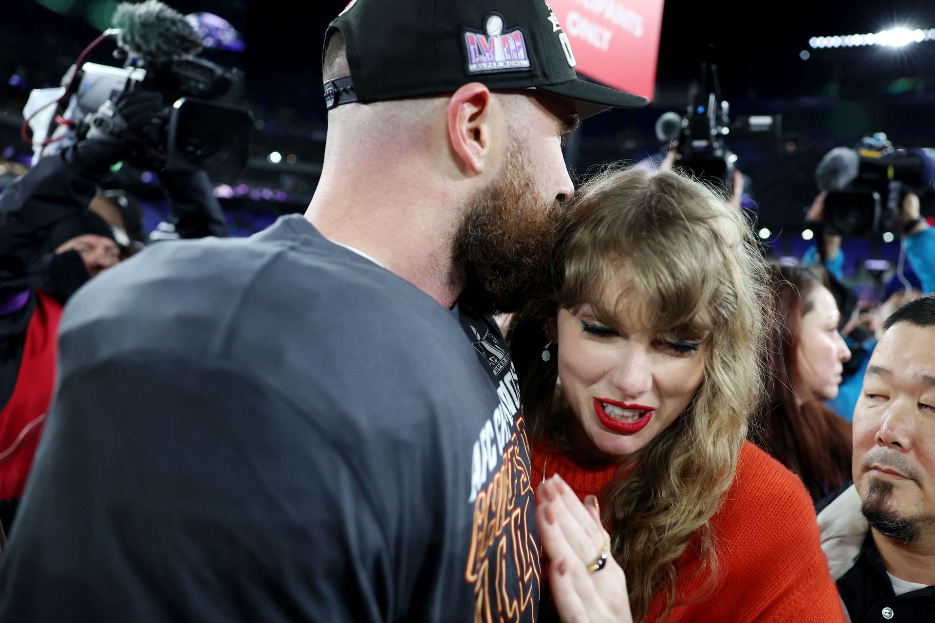 Taylor Swift at AFC Championship - Kansas City Chiefs vs. Baltimore Ravens