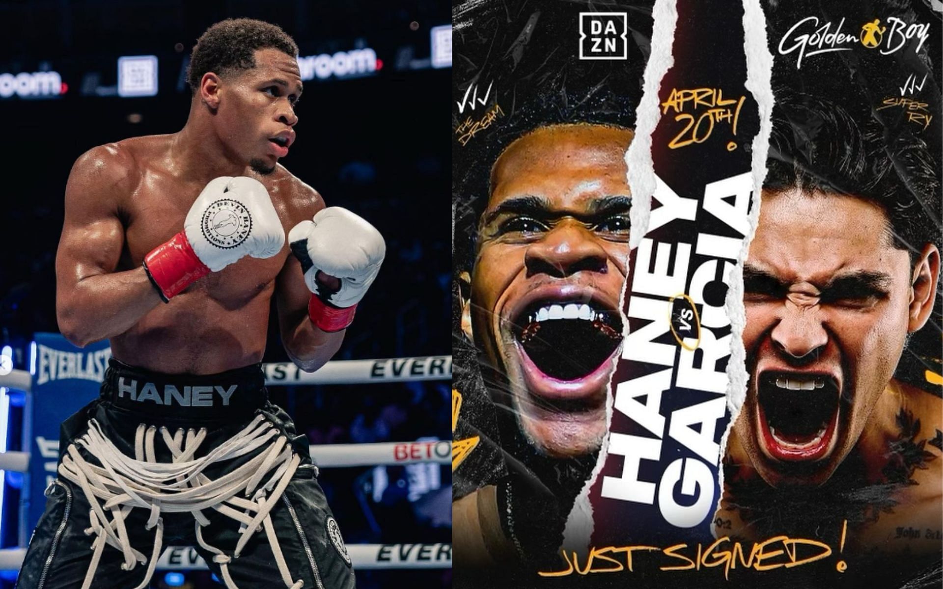 Devin Haney (left) shares confident prediction for his WBC clash with Ryan Garcia [Images Courtesy: @realdevinhaney on Instagram]