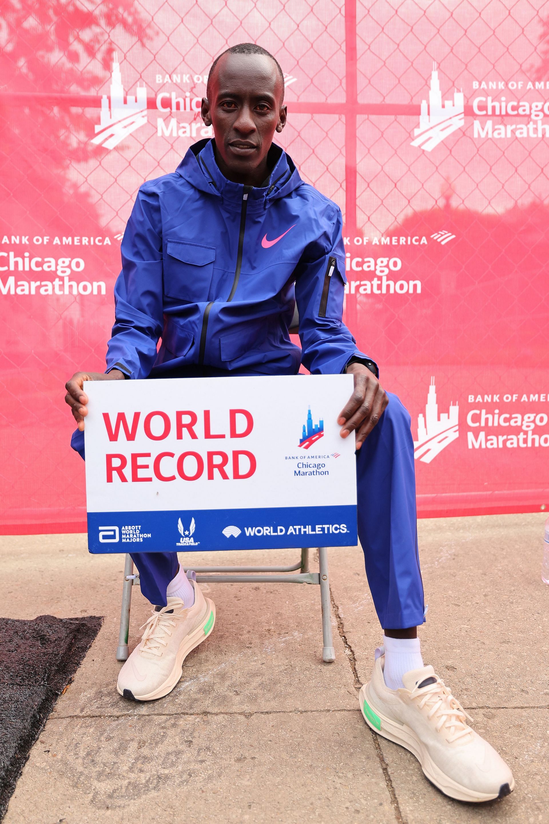 2023 Chicago Marathon- Kelvin Kiptum World Record