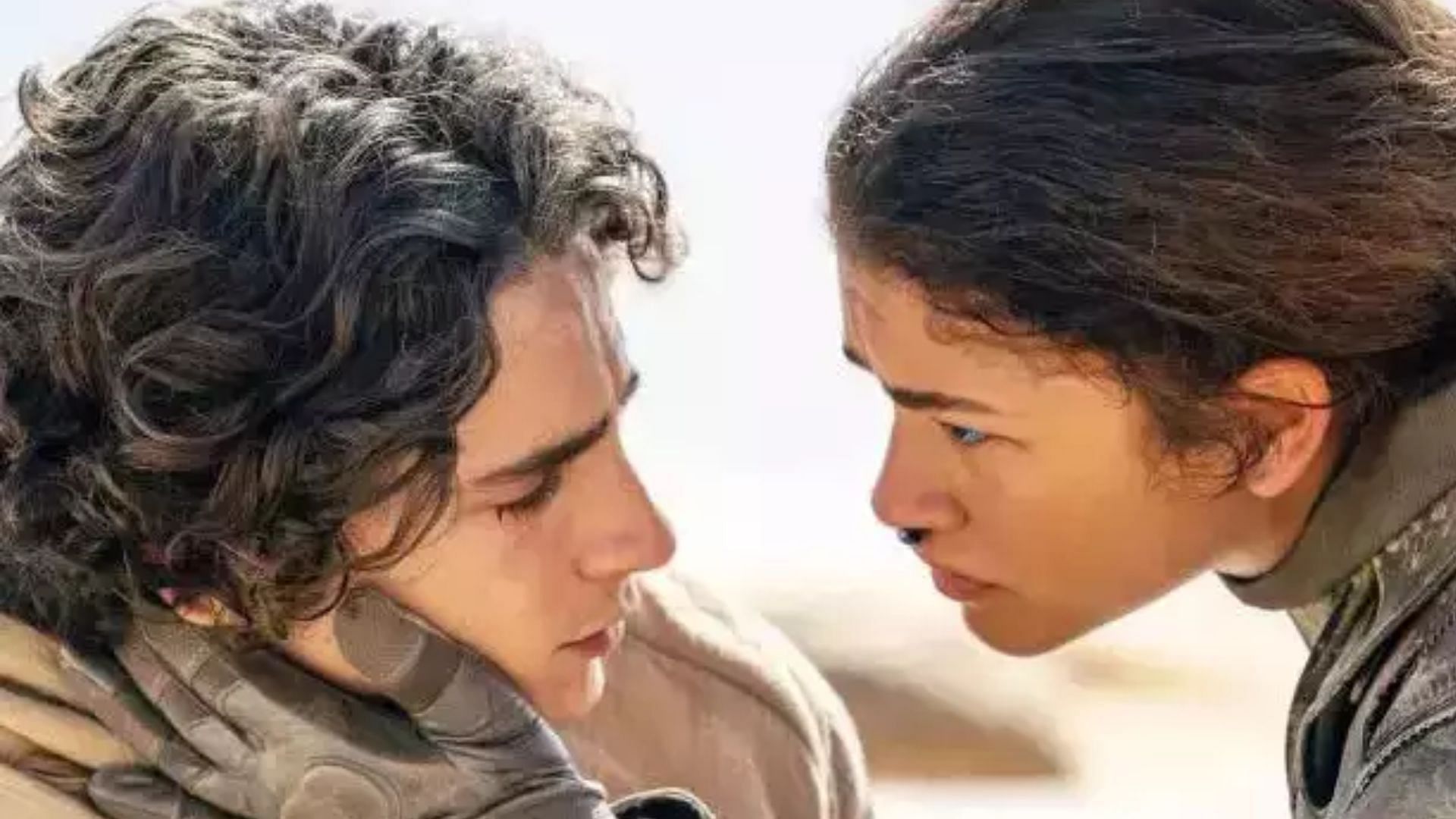 The primary protagonists of Dune 2, played by Timothy Chalamet and Zendaya (Image via Legendary Pictures)