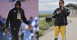 WATCH: Deion Sanders' son, Sanders Jr., visits a pet store ft. snakes, lizards & more