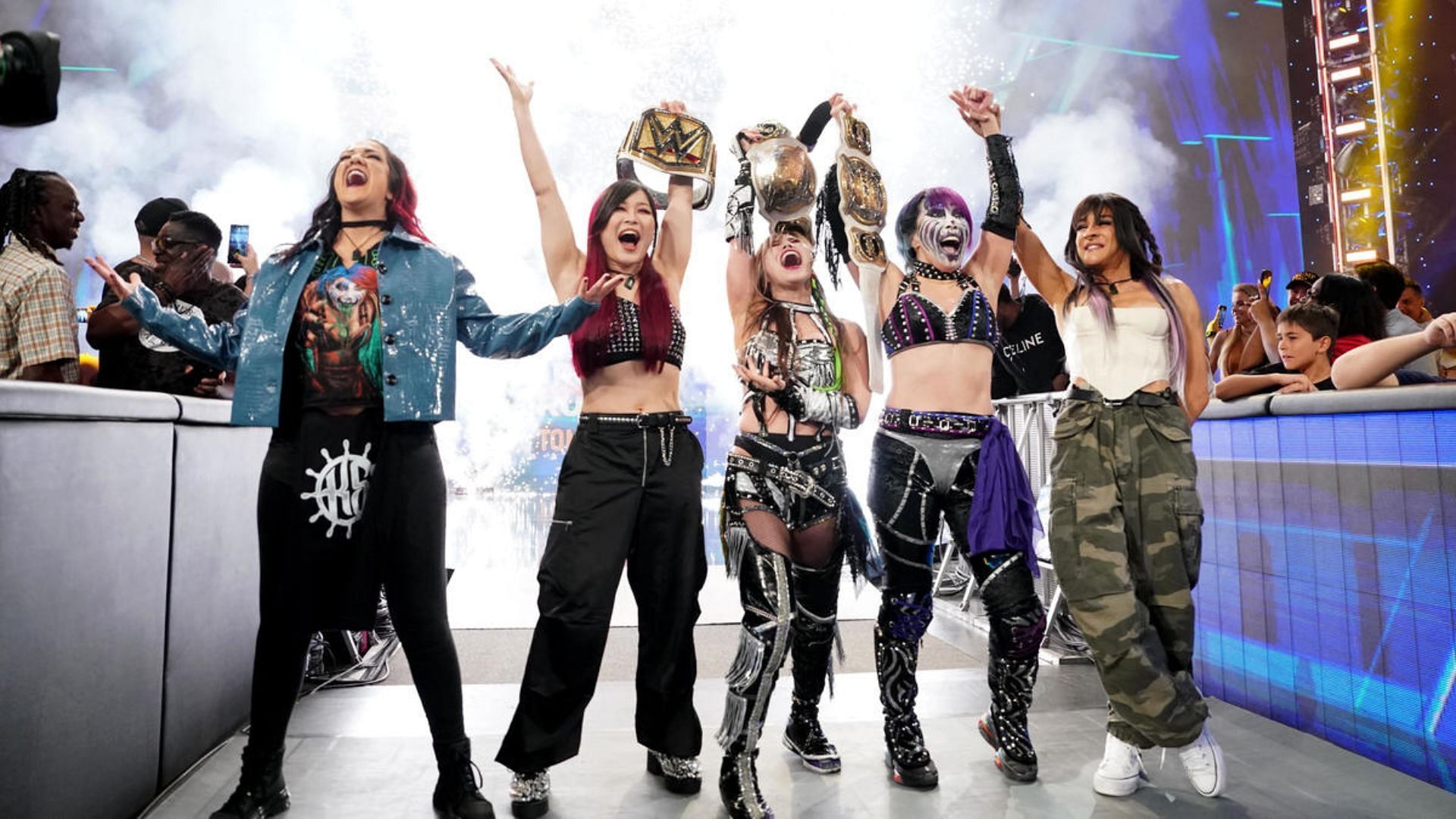 Damage CTRL added more gold to their ranks after The Kabuki Warriors won the Women's Tag Team Titles