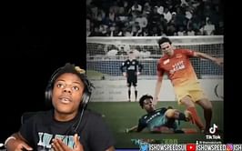 "I did not know that slide-tackling a legend is bad" - IShowSpeed claims to have apologized to Kaká following his controversial tackle
