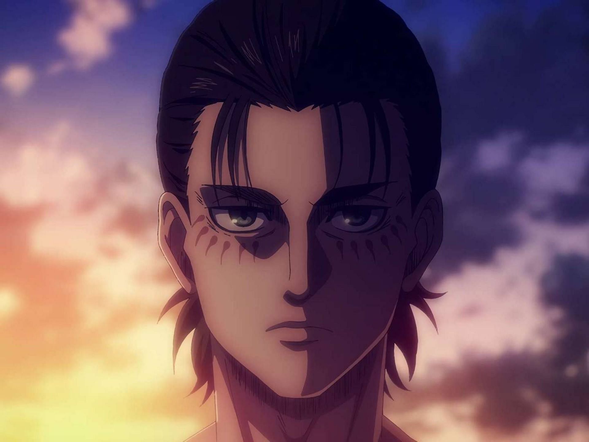 Eren Yeager in Attack on Titan (Image via Wit Studio)