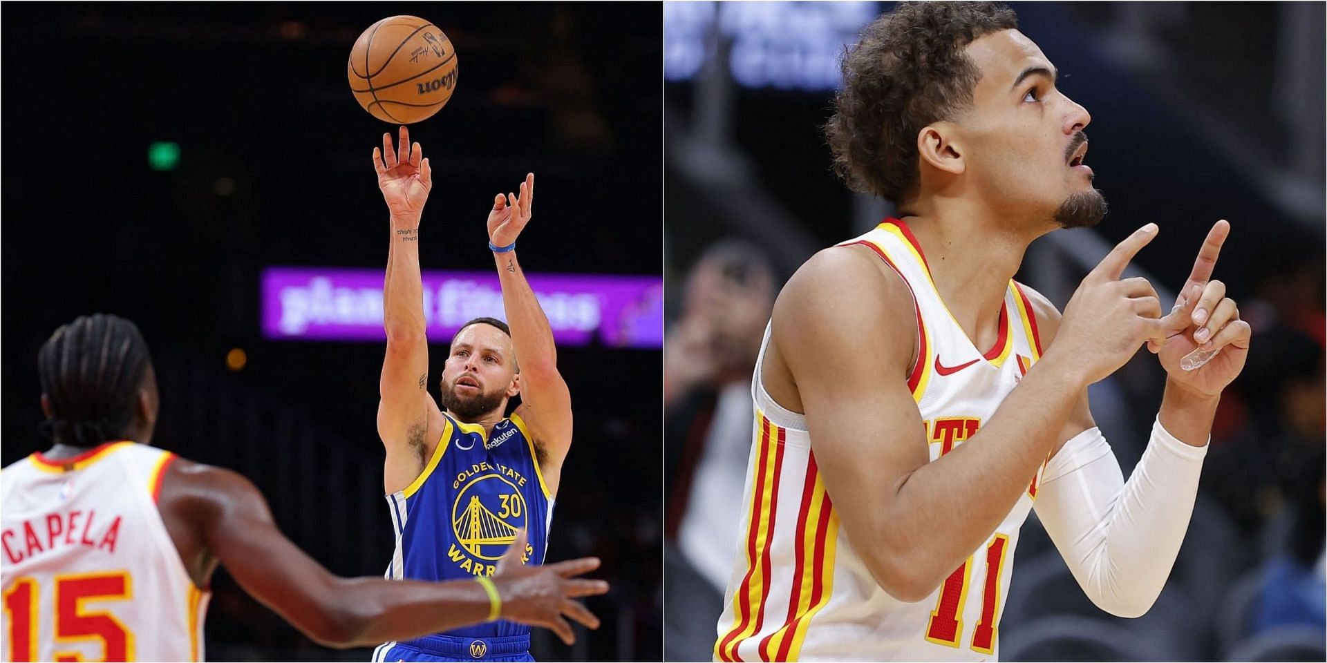 Steph Curry plays mentor to Trae Young