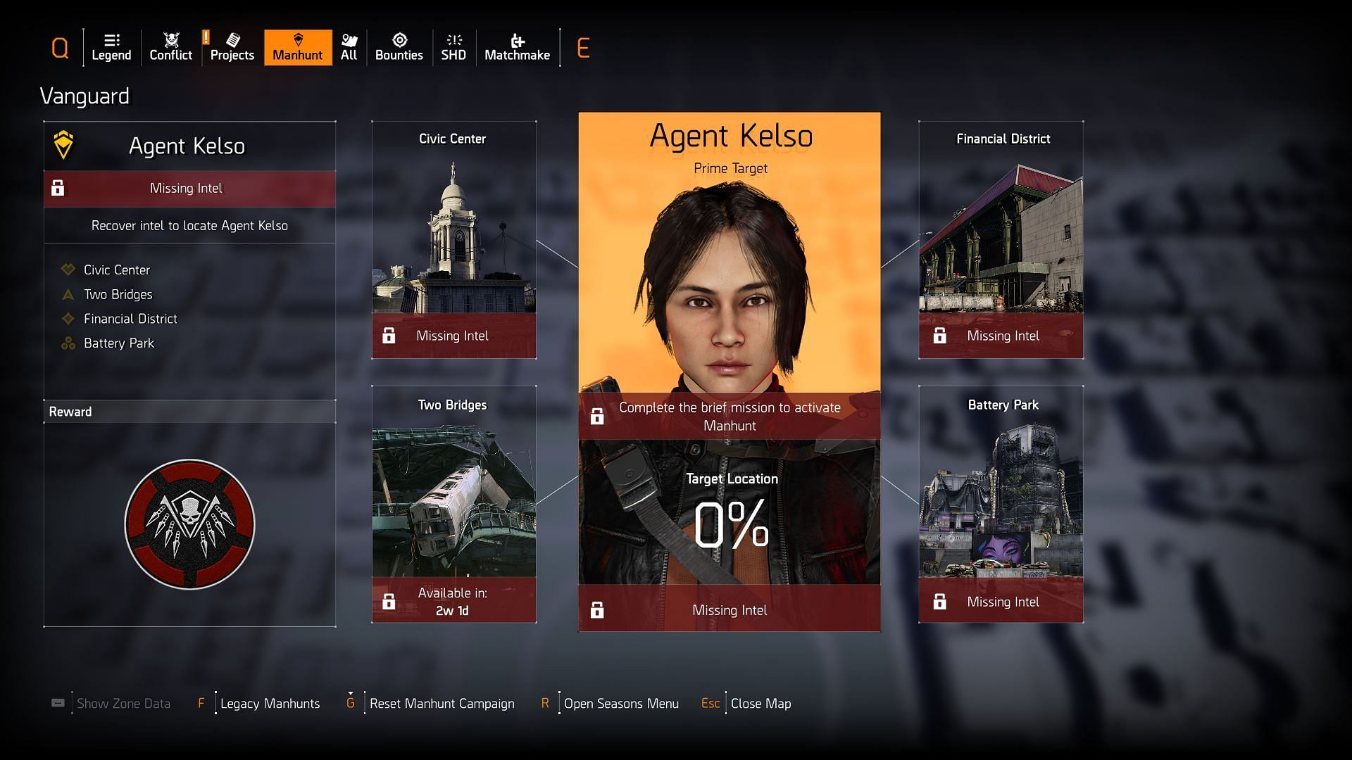 Manhunt in The Division 2 (Image via Ubisoft)