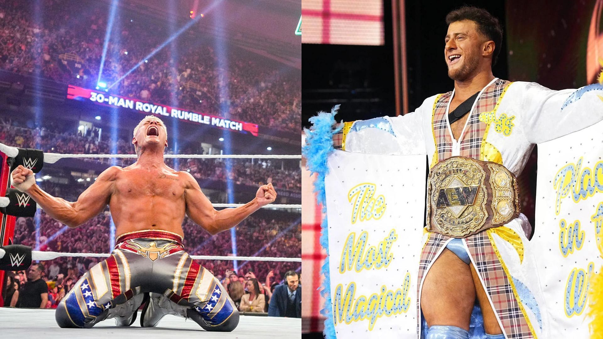 Cody Rhodes and MJF are top stars in WWE and AEW respectively