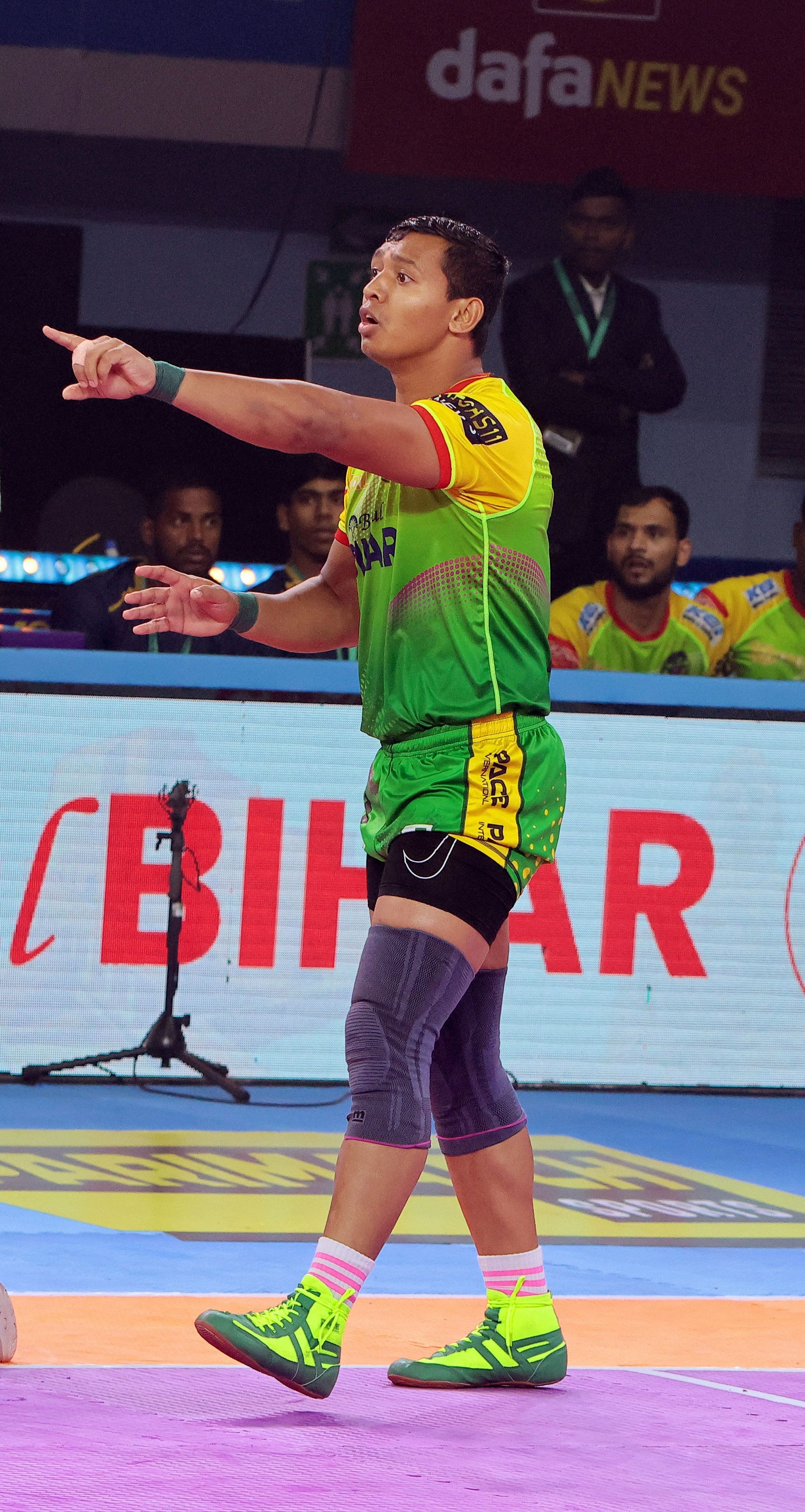 Mayur Kadam of Patna Pirates (credits: PKL)