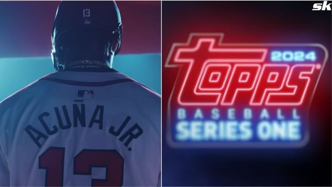"The camera really loves him" - NL MVP Ronald Acuna Jr.'s BTS video for 2024 Topps Series baseball card sets fans abuzz