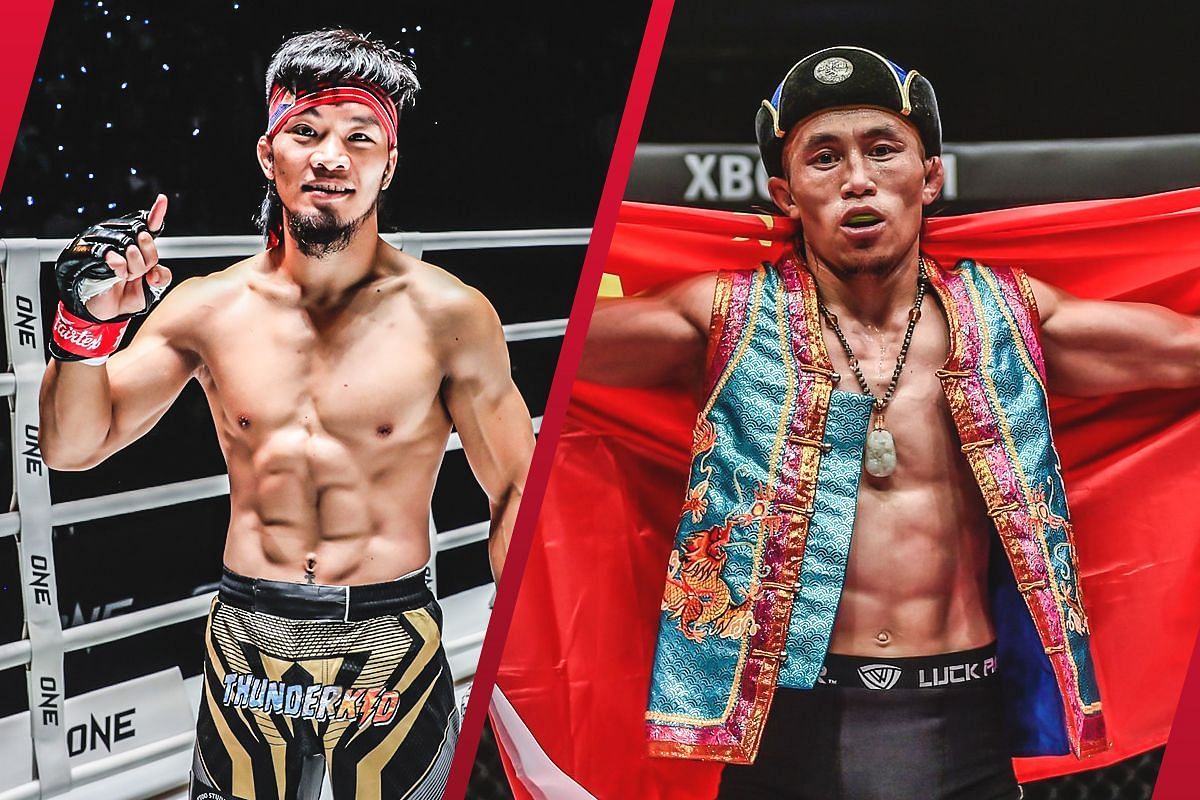 Lito Adiwang and Hexigetu [Photos via: ONE Championship]