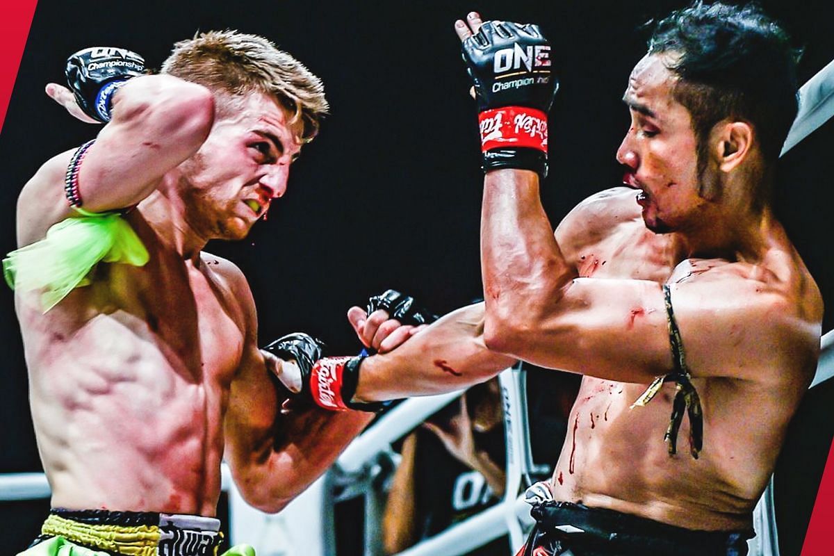 Jonathan Haggerty and Sam-A [Photo via: ONE Championship]