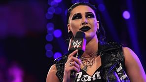 "He's a crazy man" - Rhea Ripley breaks character to share behind-the-scenes nature of popular WWE star (Exclusive)