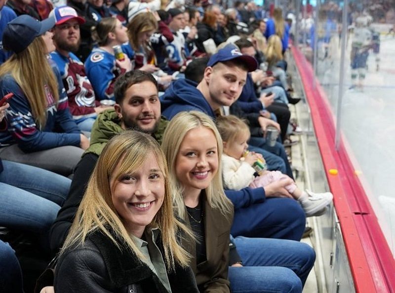 Fans rejoice as 2-time NBA MVP Nikola Jokic attends Avs-Canucks game at Ball Arena