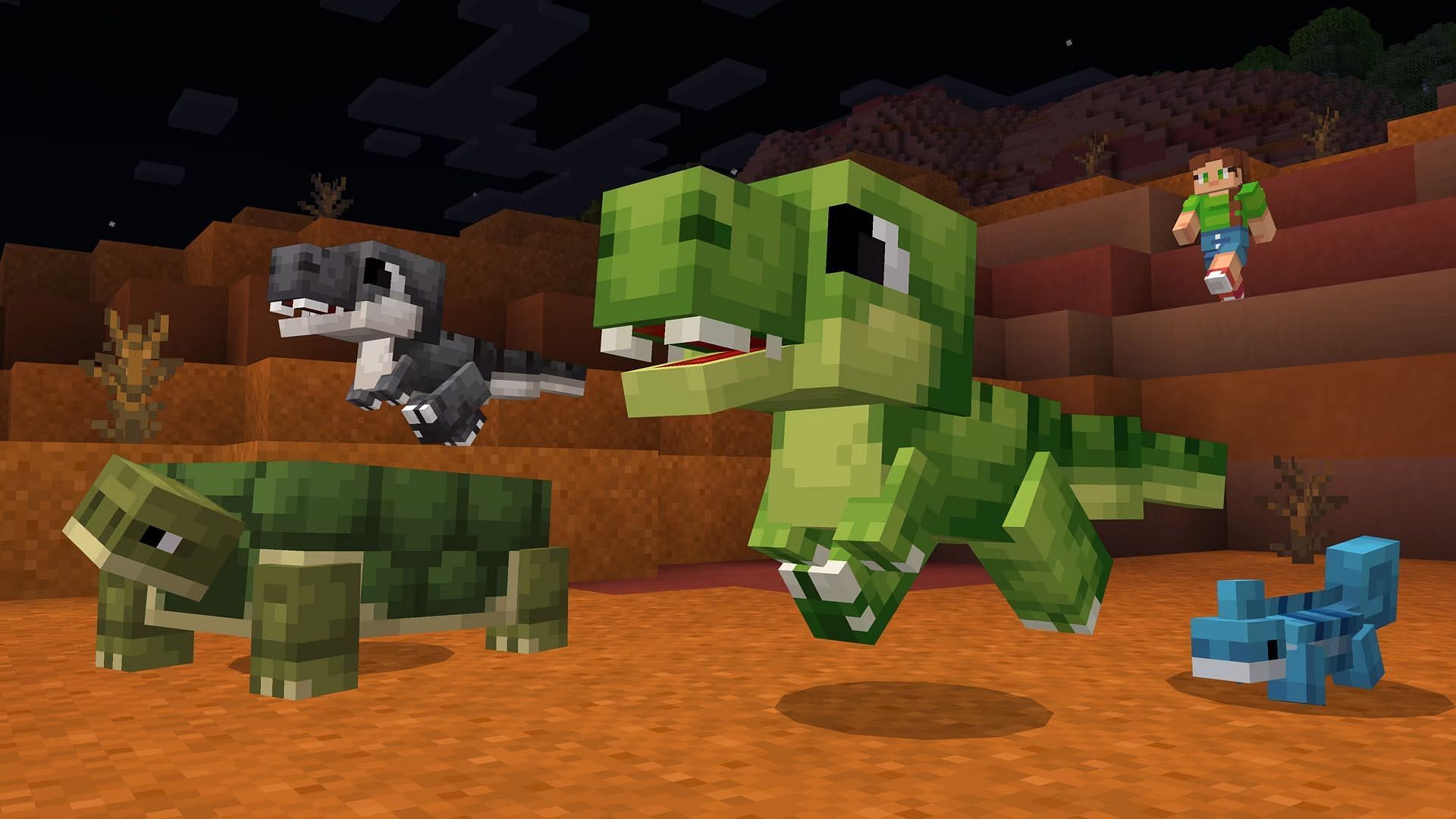 Minecraft Spark Pets add-on (Image via Mojang Studios)