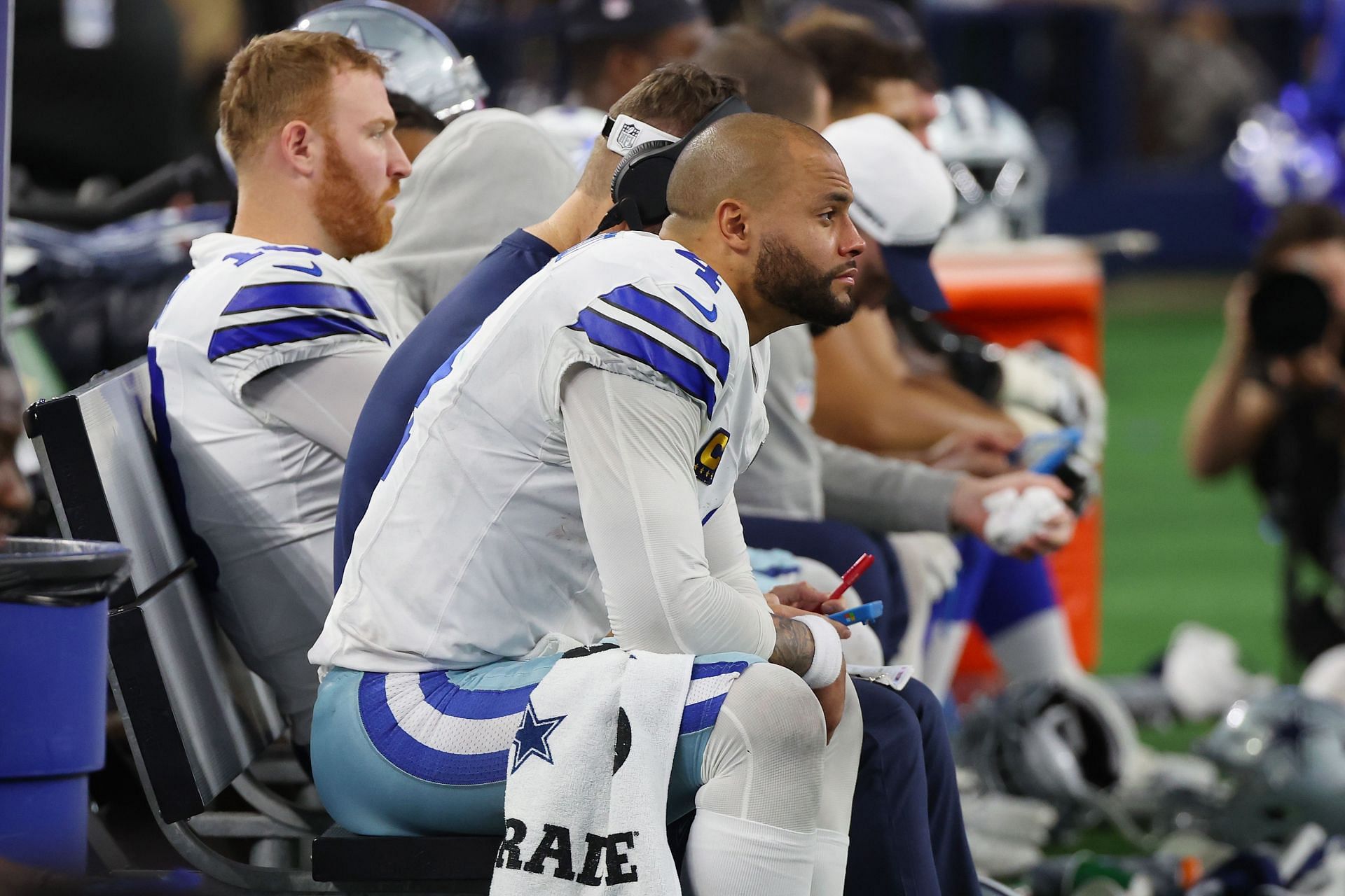 Dak Prescott at NFC Wild Card Playoffs - Green Bay Packers v Dallas Cowboys