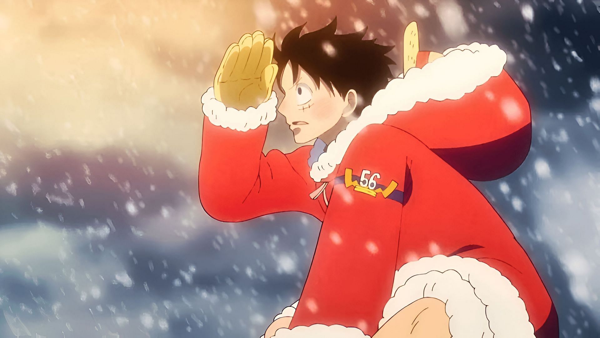 Luffy as seen in the anime (Image via Toei Animation)