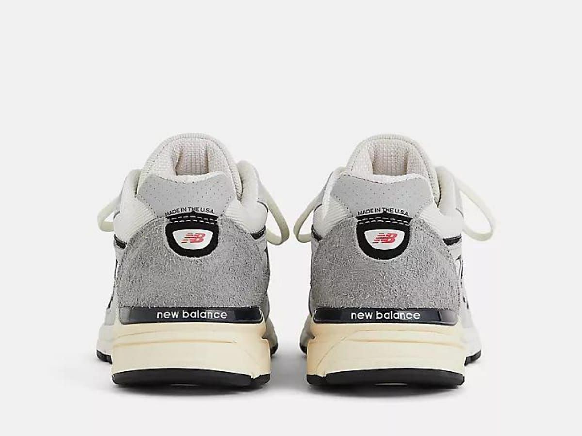 New Balance 990v4 MADE in USA &quot;Grey/Black&quot; trainers (Image via New Balance)