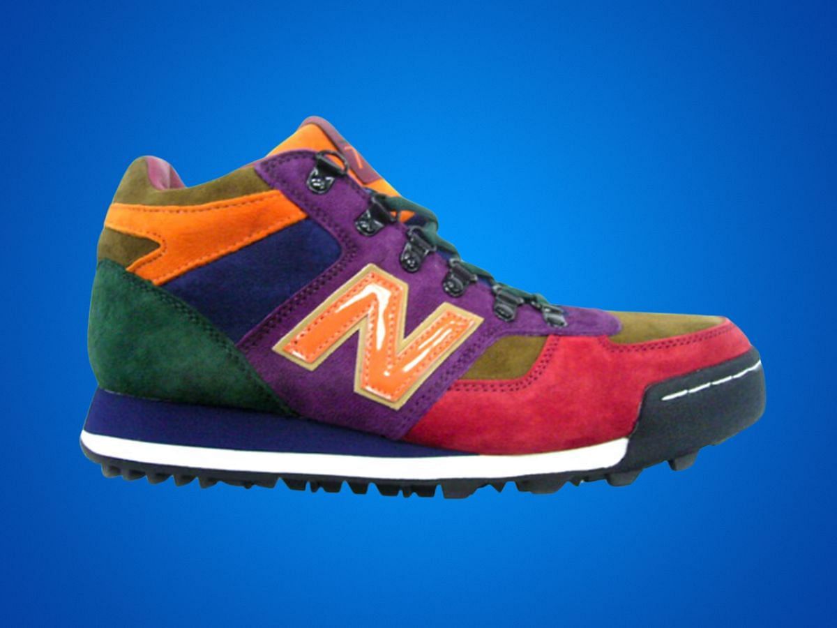 The New Balance 710 Samurai Magazine X Mita Multi (Image via StockX)