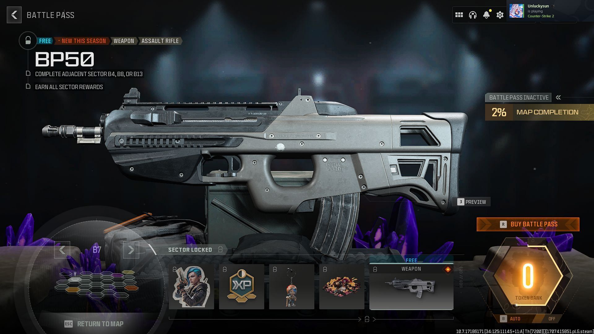 Unlocking the BP50 in MW3 (Image via Activision)