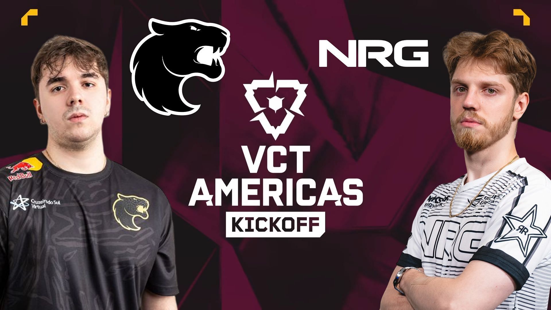 NRG Esports vs FURIA at VCT Americas Kickoff (Image via Riot Games, NRG and FURIA)