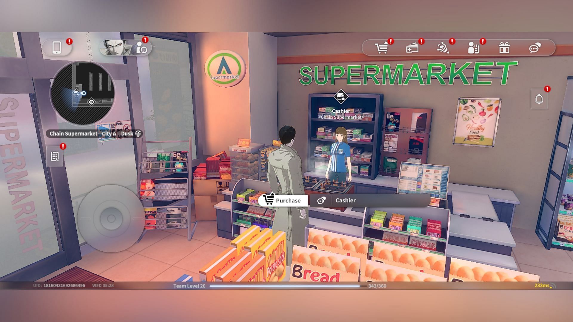 You will find the second Fresh Server at the supermarket in City A (Image via Perfect World)