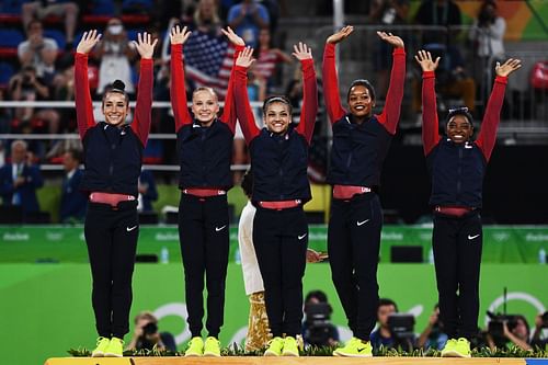 United States Gymnastics team - Artistic - Rio: Day 4