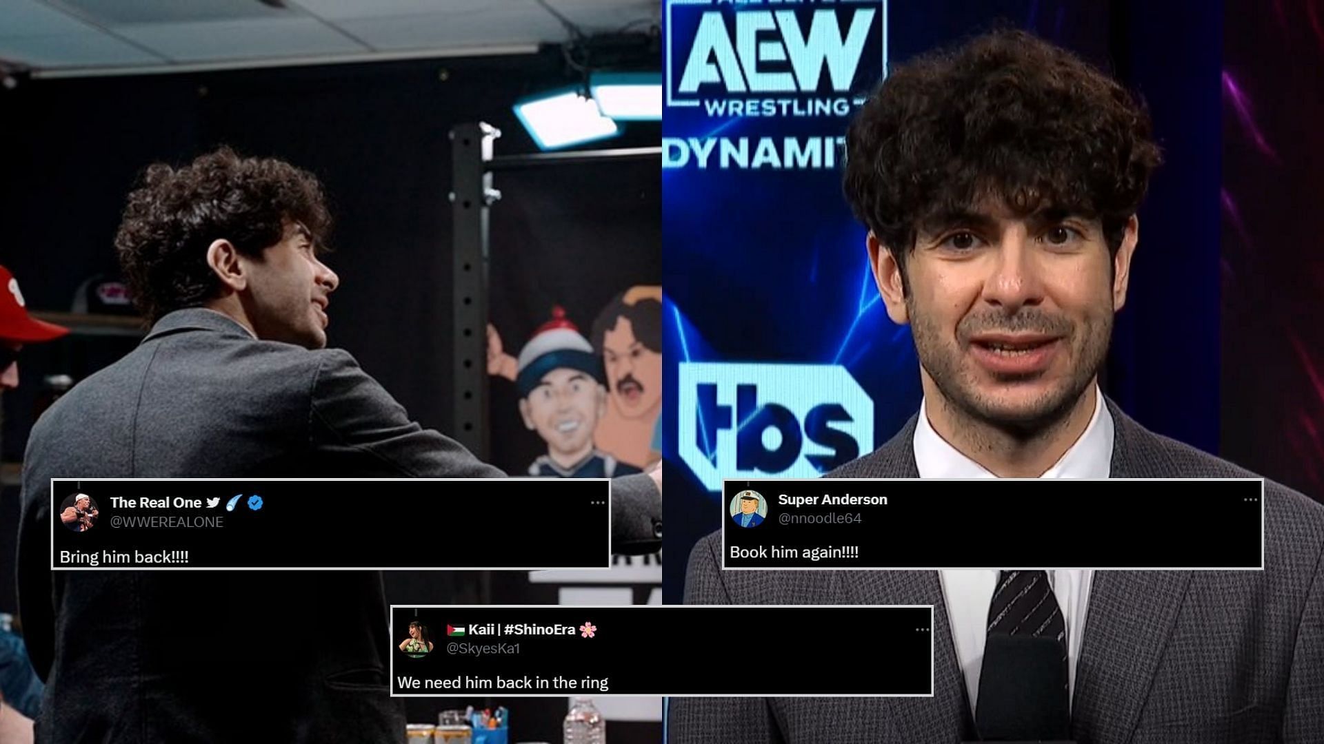 Tony Khan is the president of All Elite Wrestling [Photo courtesy of AEW