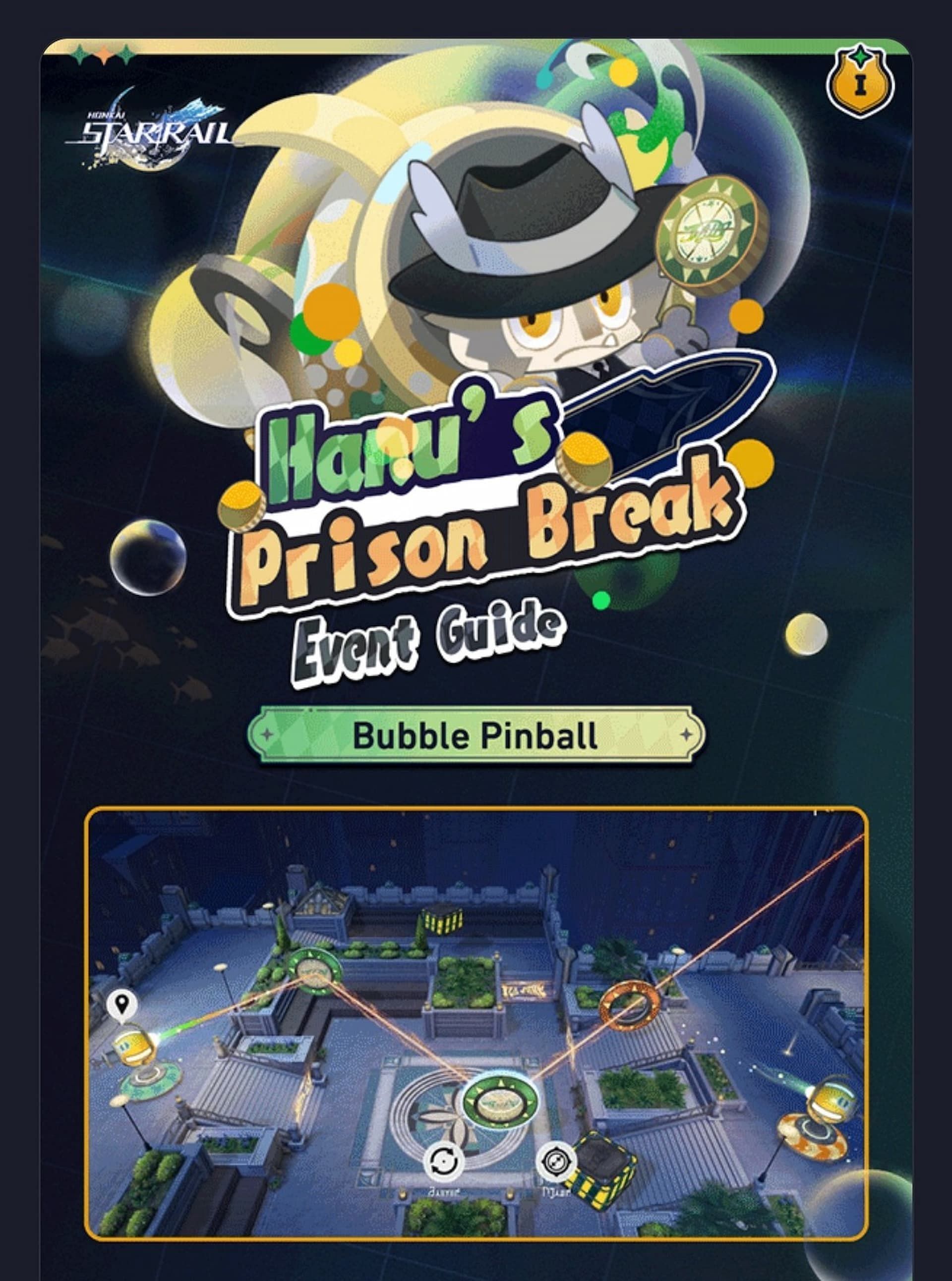 Bubble Pinball, a mode in this event of Honkai Star Rail (Image via HoYoverse)