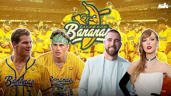 WATCH: Savannah Bananas' latest antics involve Taylor Swift & Travis Kelce's romance skit