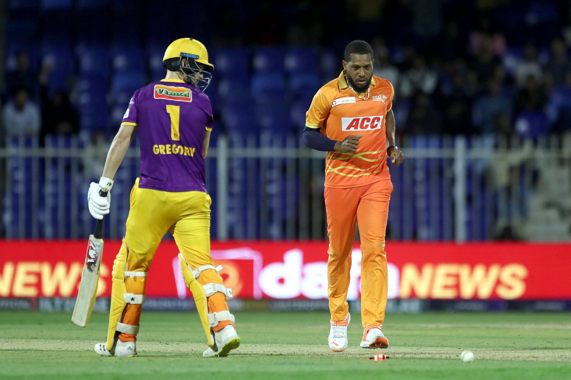 Chris Jordan in action (Image Courtesy: X/Gulf Giants)