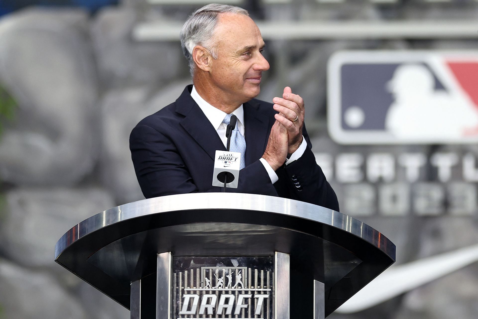 Rob Manfred (Image via Getty)