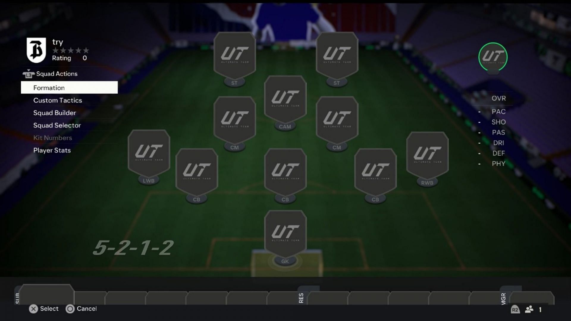 5-2-1-2 is also one of the best EA FC 24 defensive formations and is recommended for beginners (Image via EA Sports)