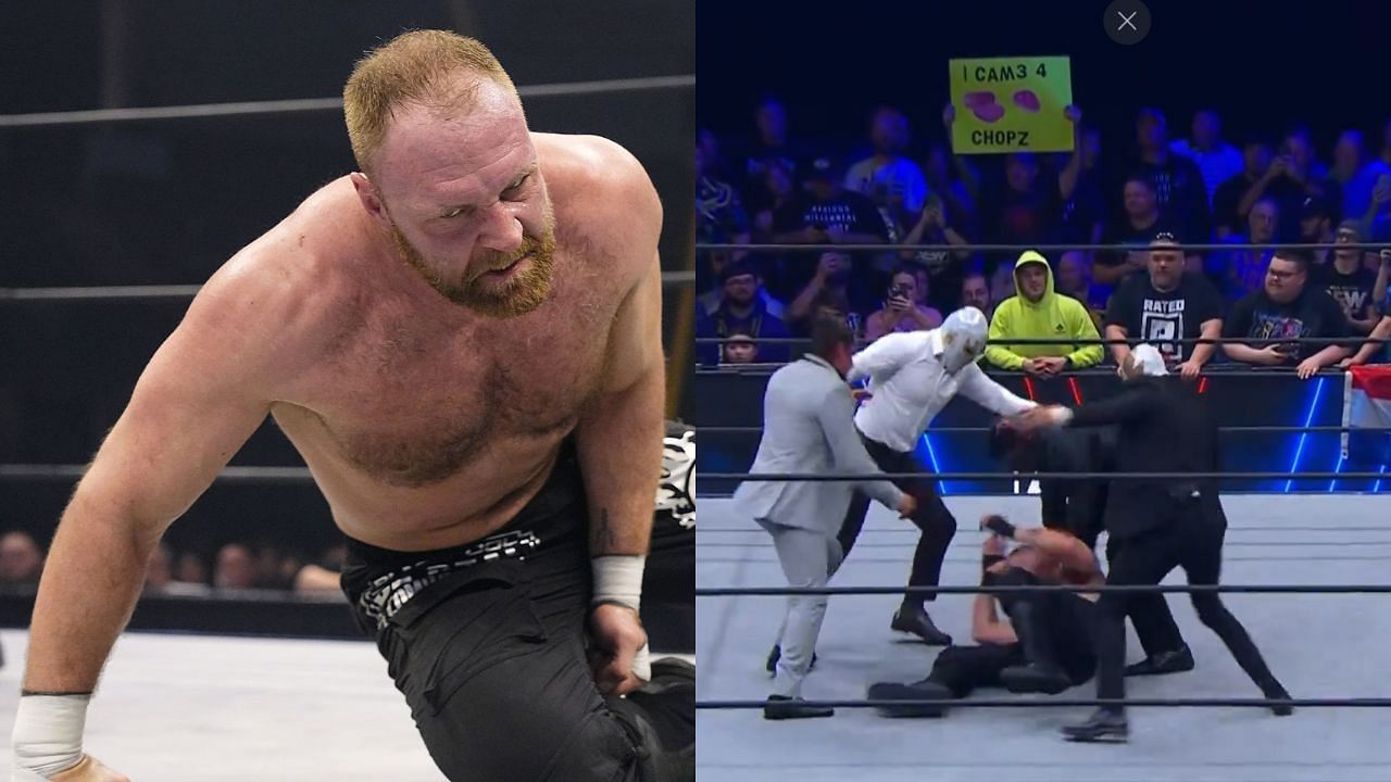 Jon Moxley was in for a surprise attack on AEW Dynamite