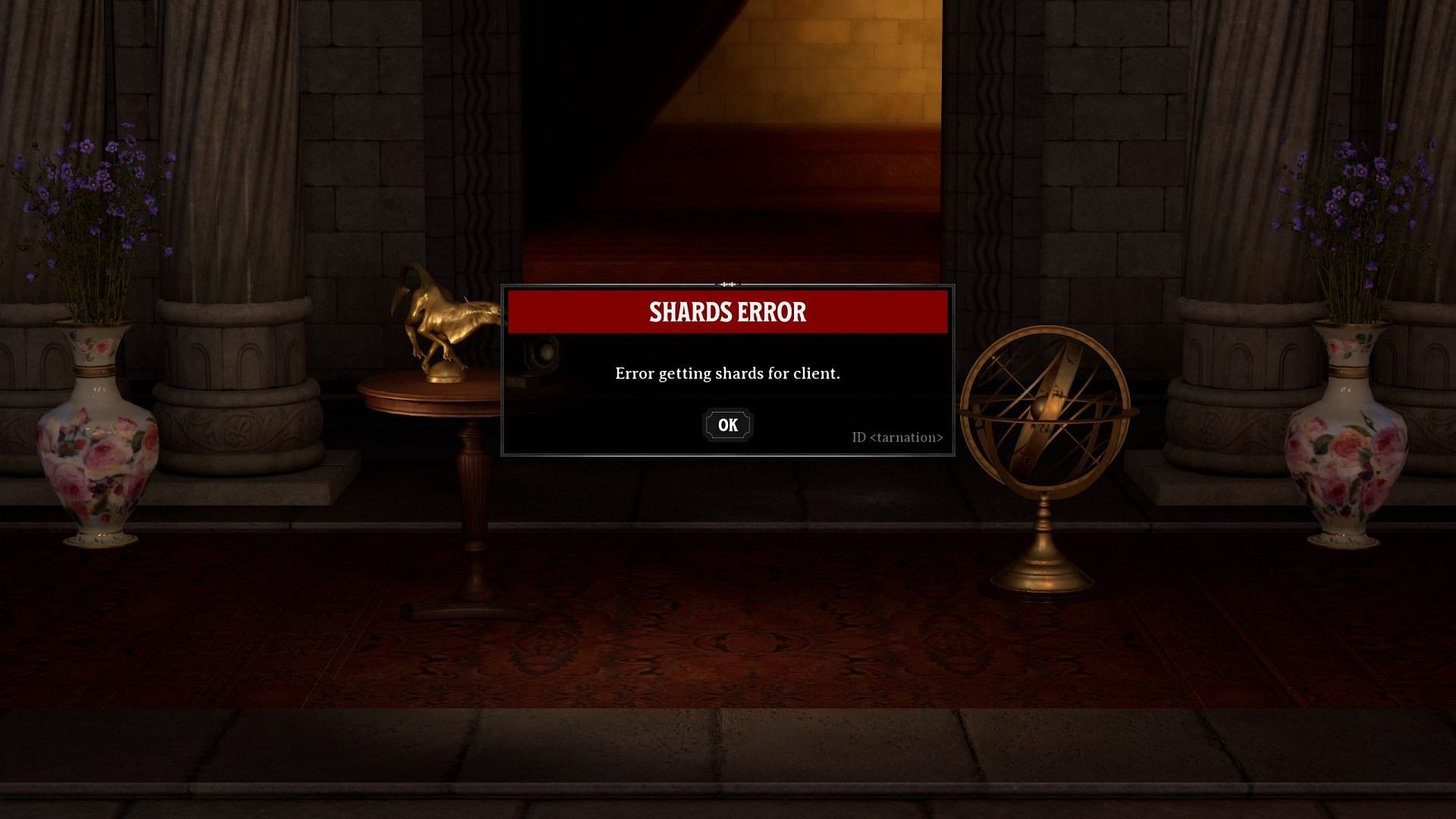 The error message has popped up for many (Image via Inflexion Games)