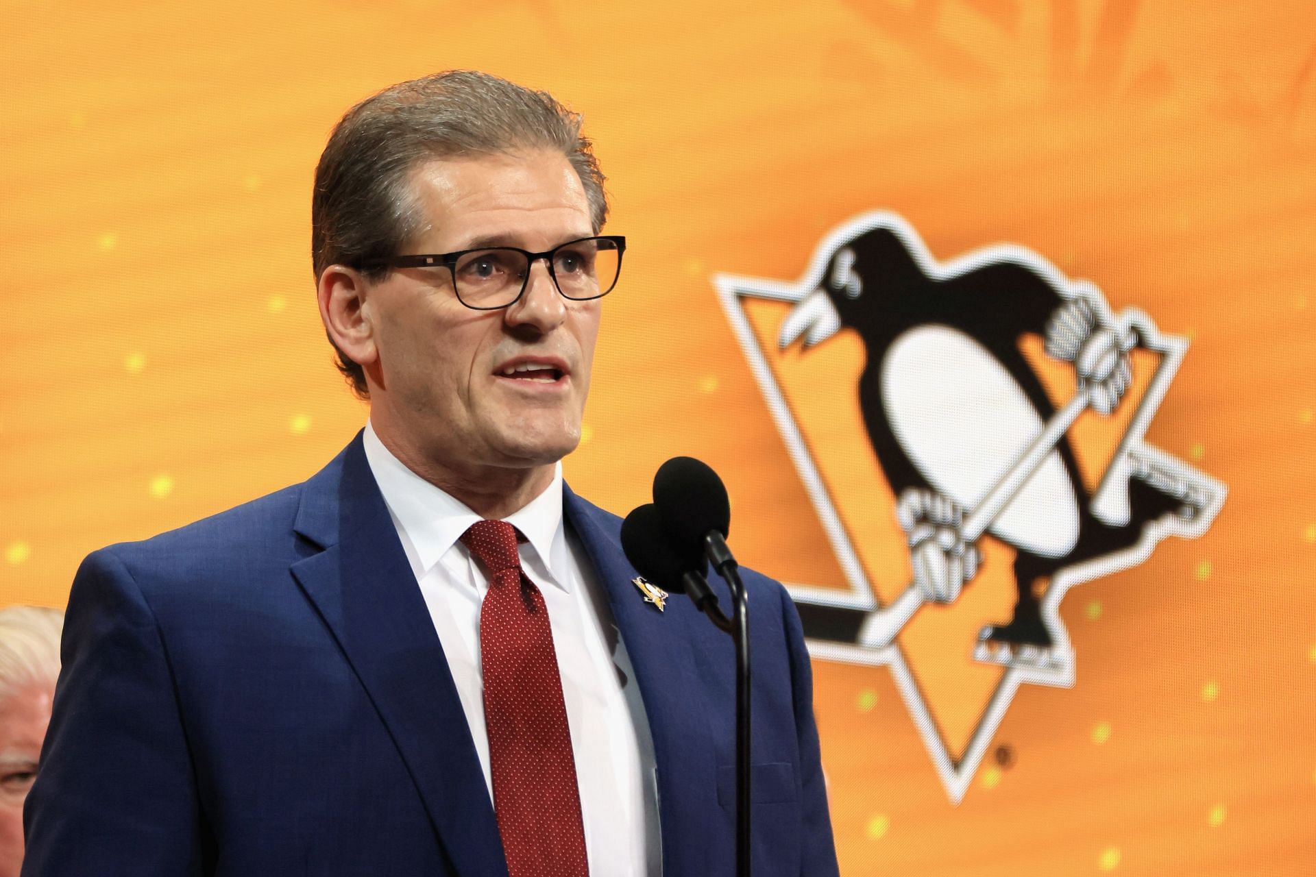 Ron Hextall at the 2022 NHL Entry Draft
