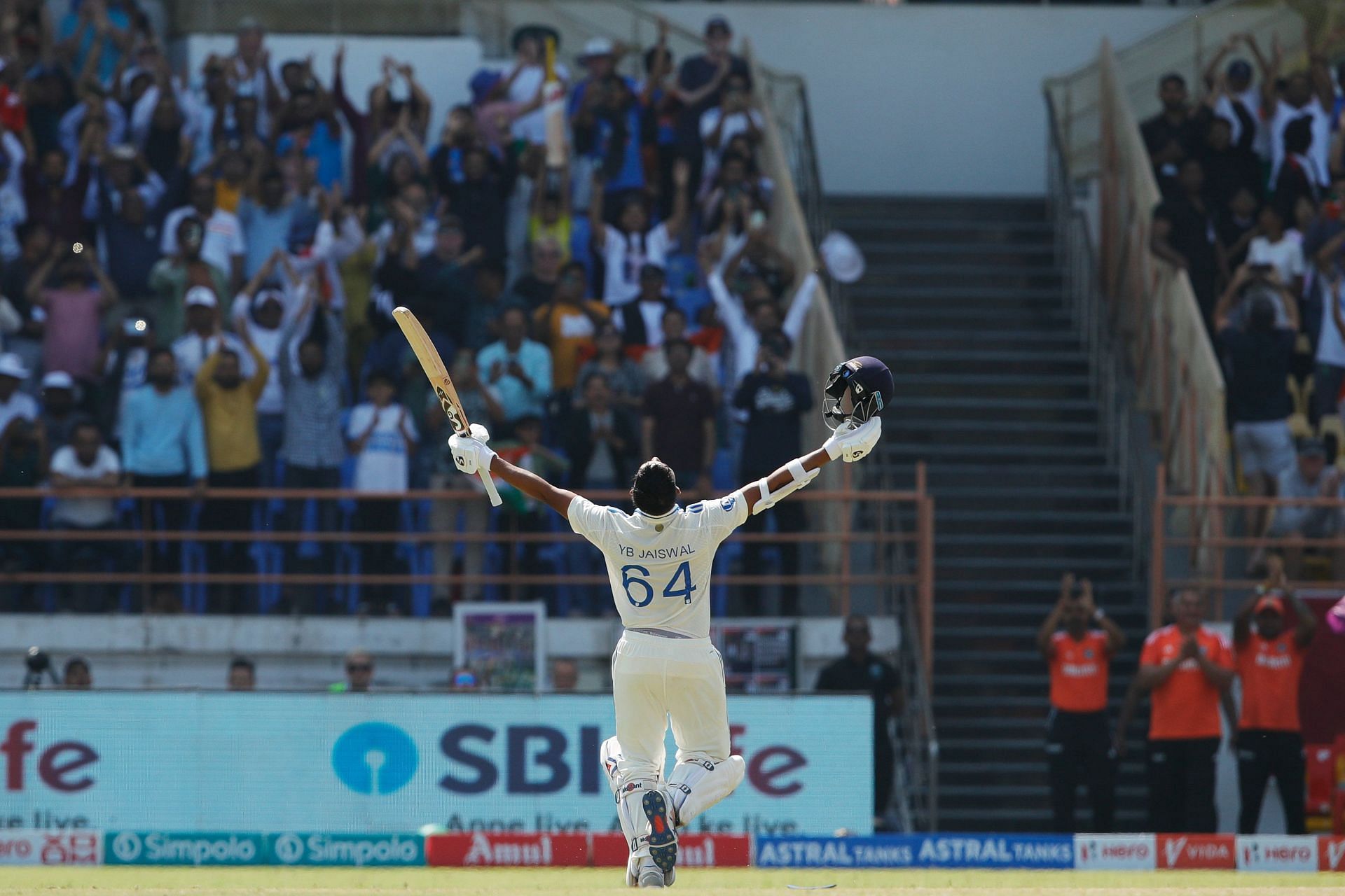 Yashasvi Jaiswal. (Image Credits: BCCI Twitter)