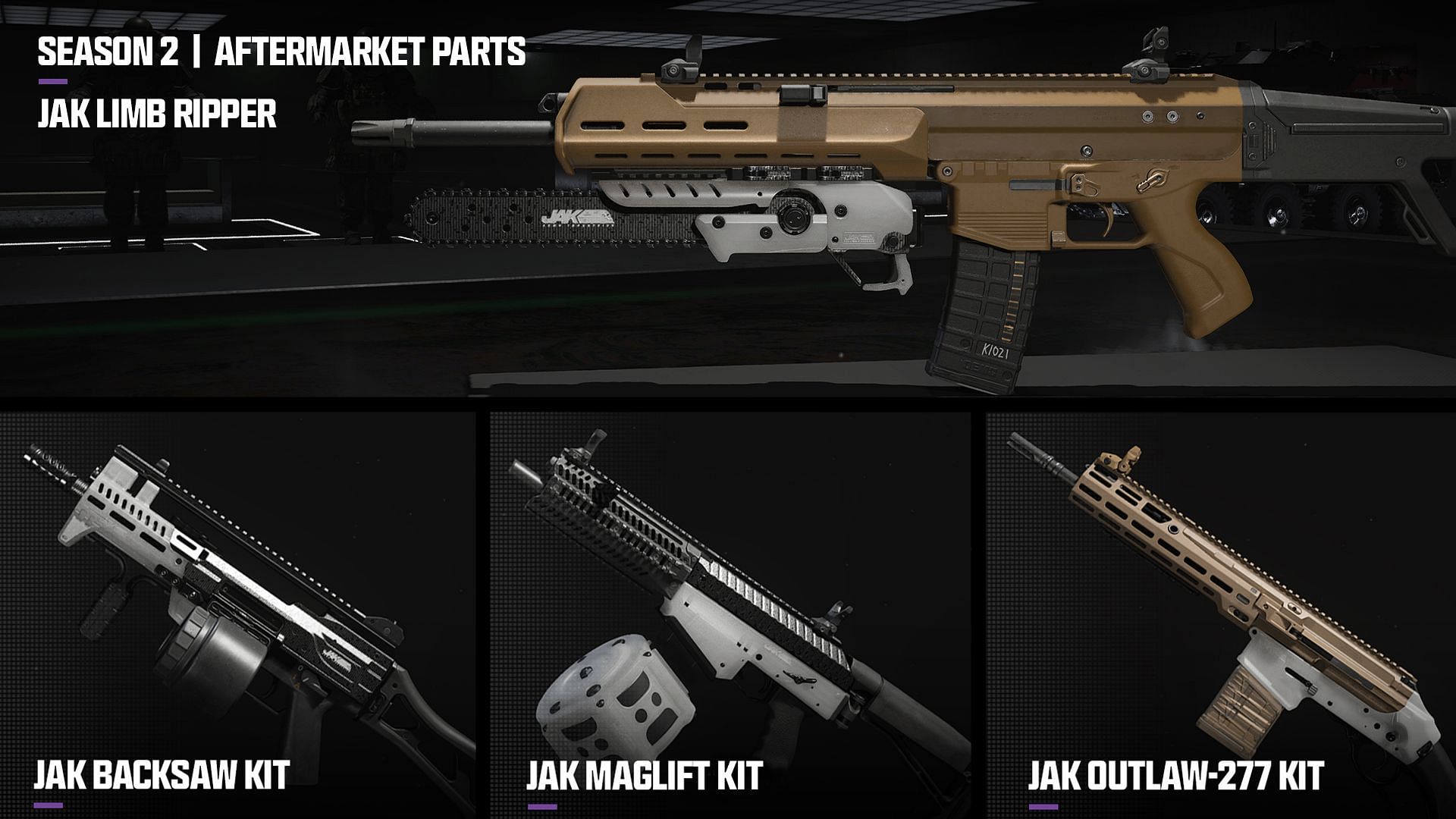 New aftermarket parts in MW3 (Image via Activision)