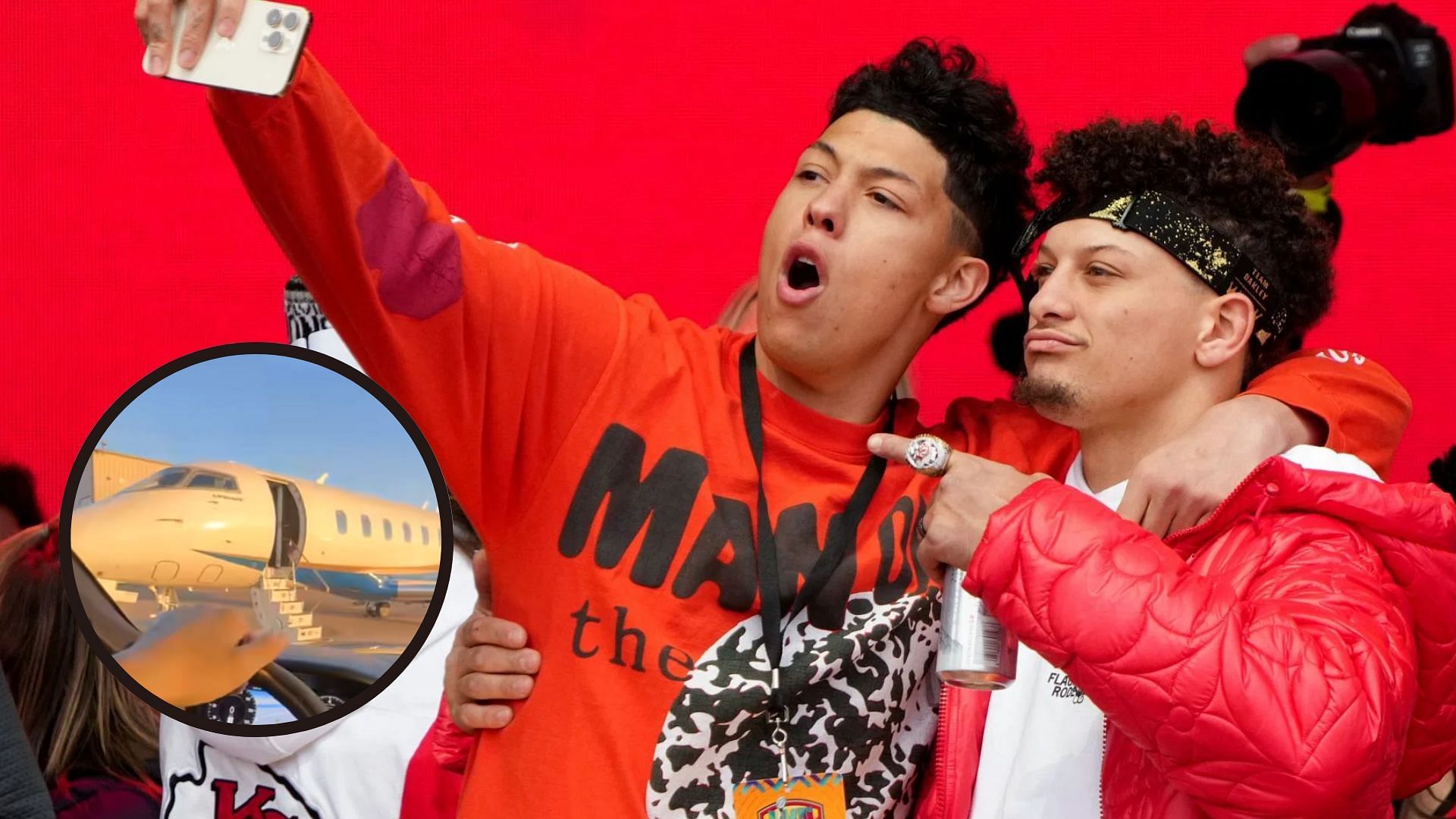 Jackson Mahomes set to fly to Las Vegas in private jet for Super Bowl 2024