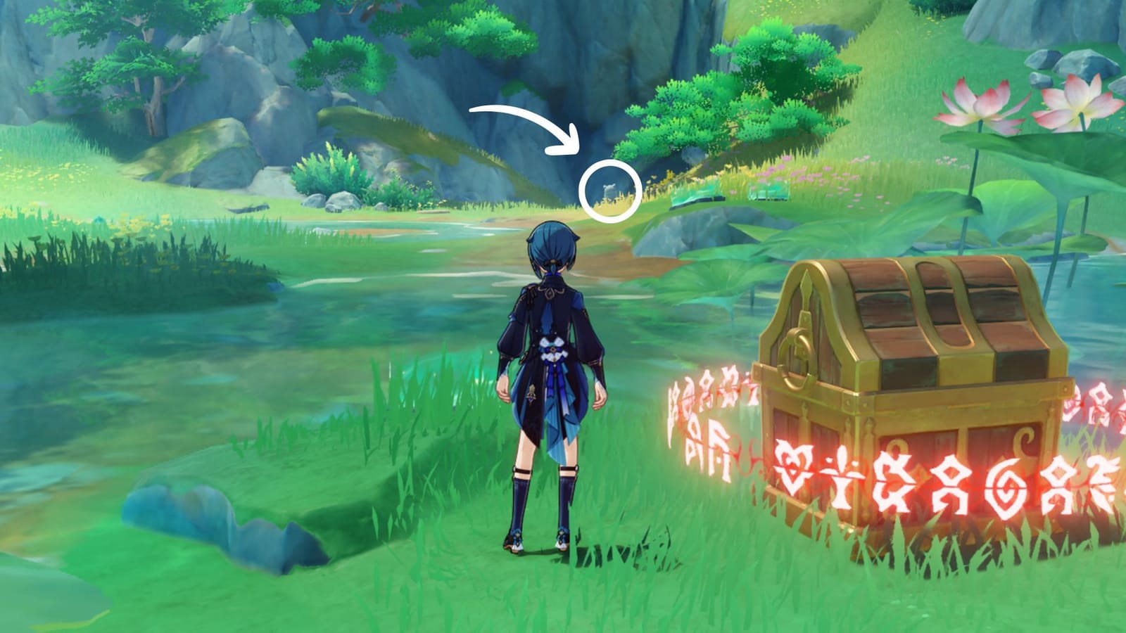 Genshin Impact Mt Xuanlian Precious chest unlocking guide