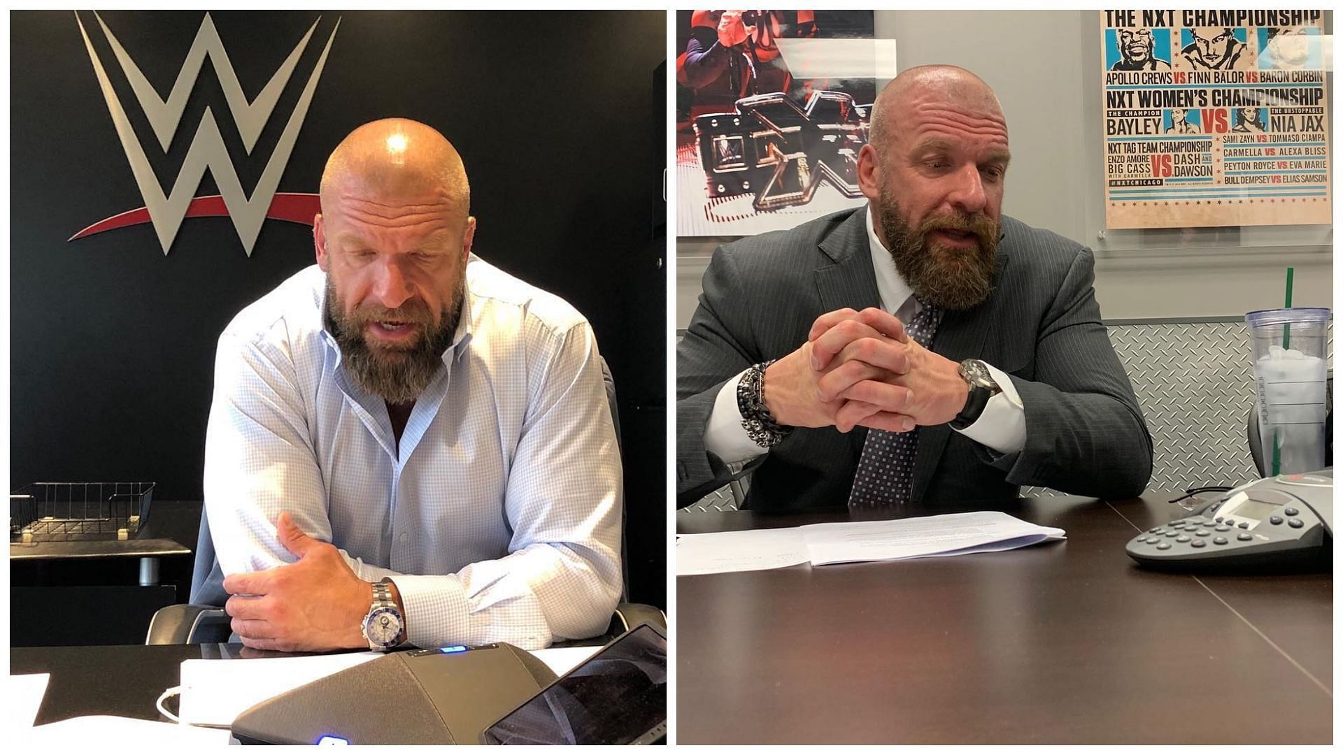 Triple H is the WWE Chief Content Officer.