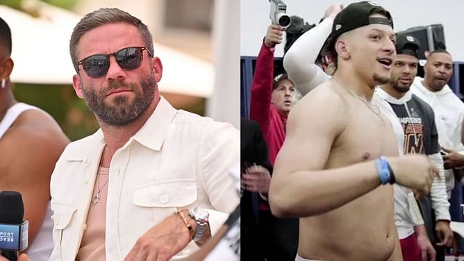 Julian Edelman makes hilarious assessment of Patrick Mahomes’ viral ‘dad bod’ picture: “He’s living baby”