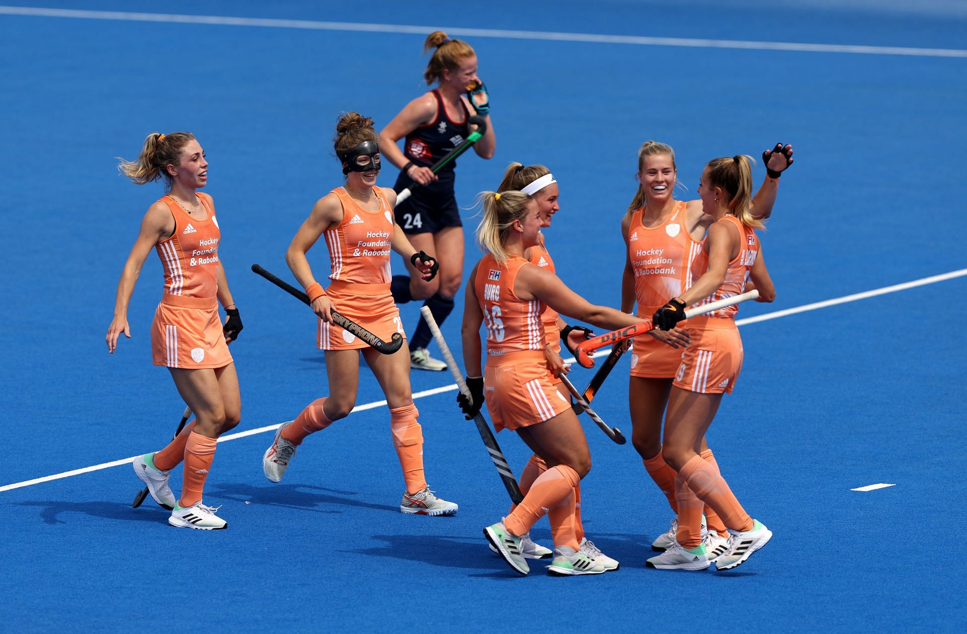 Netherlands lead the points table at the Women's FIH Pro League