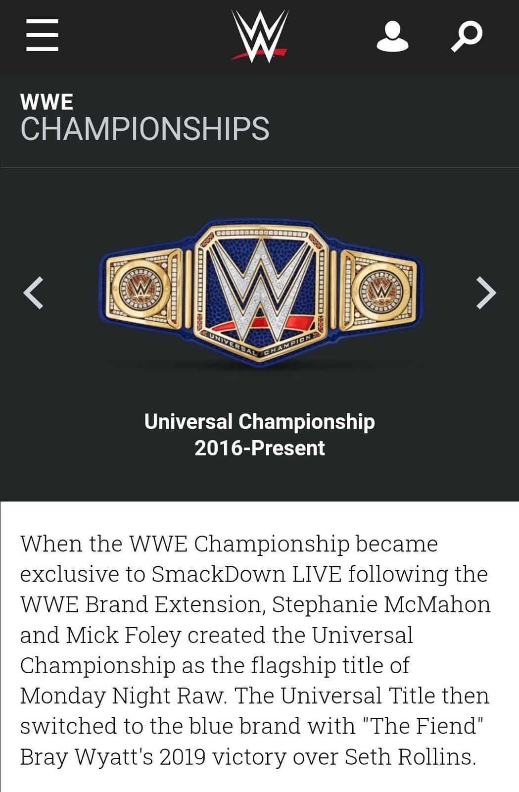 Has WWE removed the Universal Championship for good?