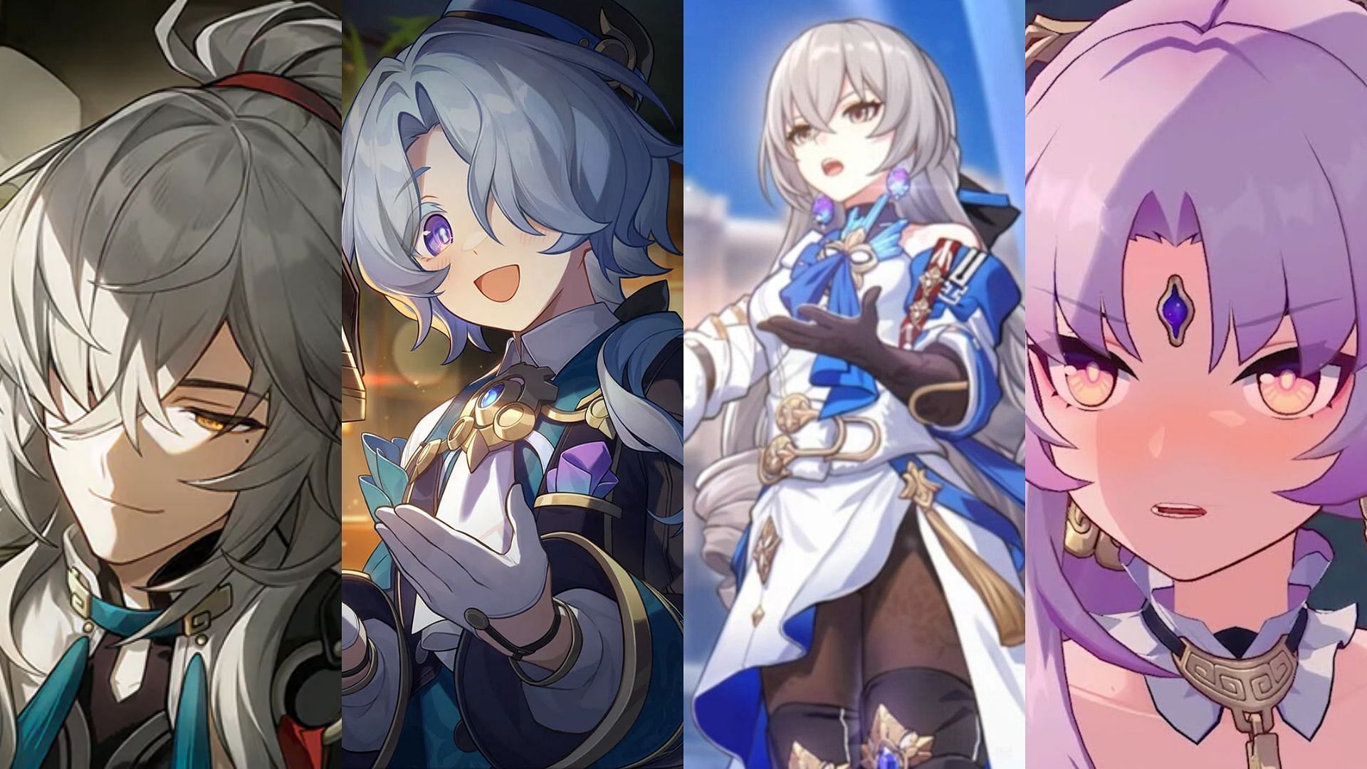 A team featuring Jing Yuan, Misha, Bronya, and Fu Xuan (Image via HoYoverse)