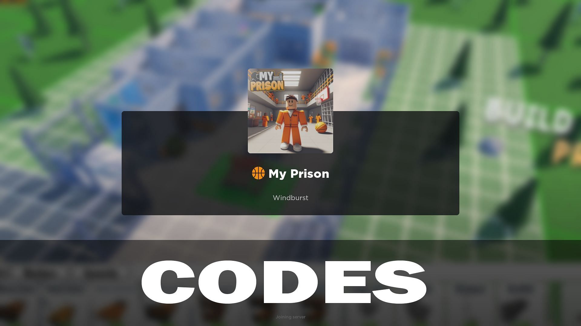 My Prison codes