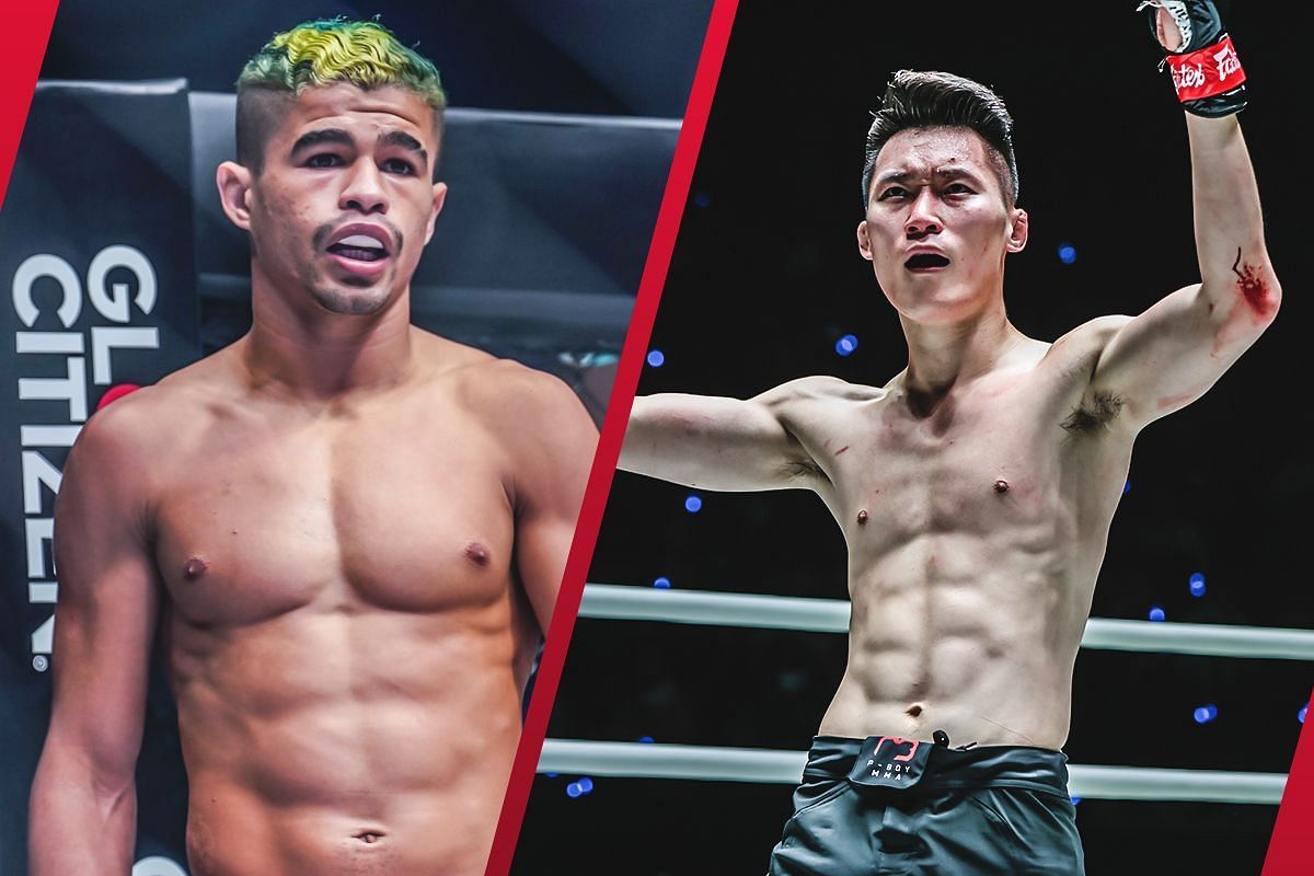 Fabricio Andrade (left) and Kwon Won Il eager to have a rematch.