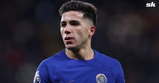 Chelsea ace Enzo Fernandez reacts angrily as Liverpool fan mocks him with ‘unlucky’ jibe after Carabao Cup final loss