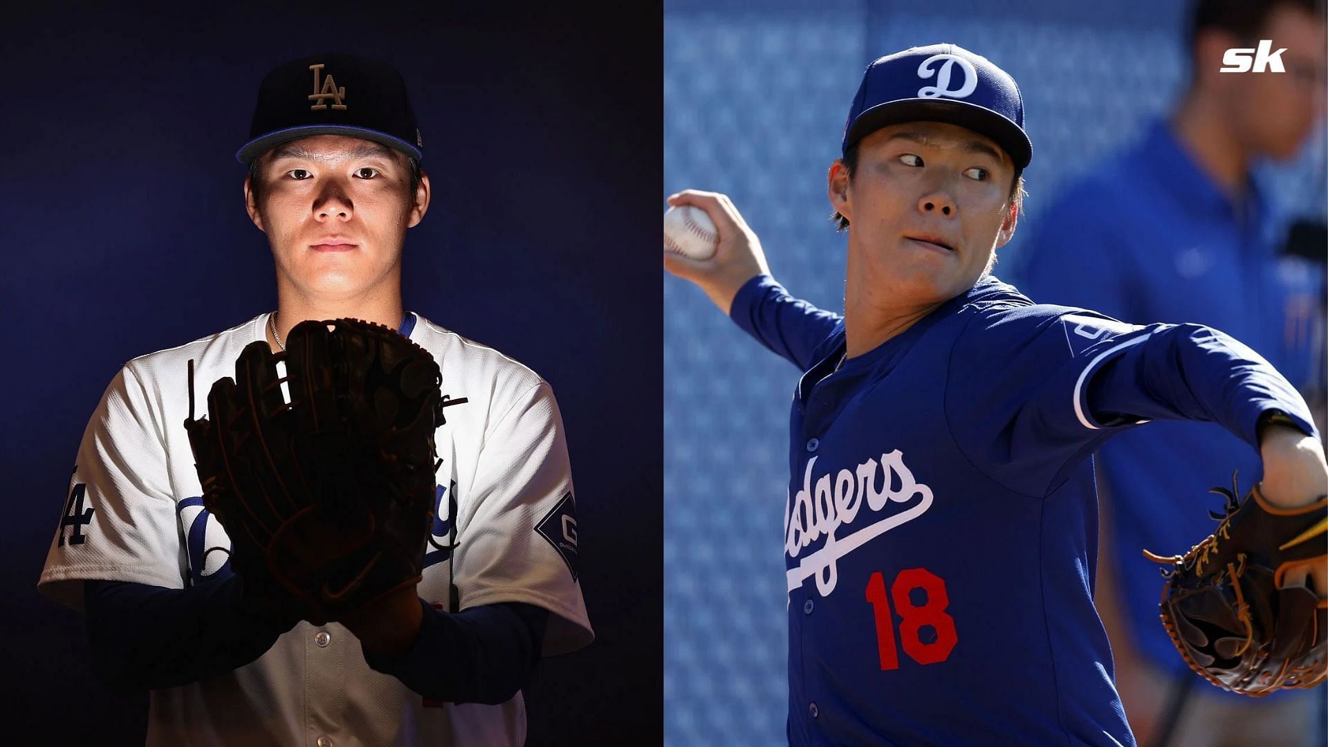 Los Angeles Dodgers Pitcher Yoshinobu Yamamoto