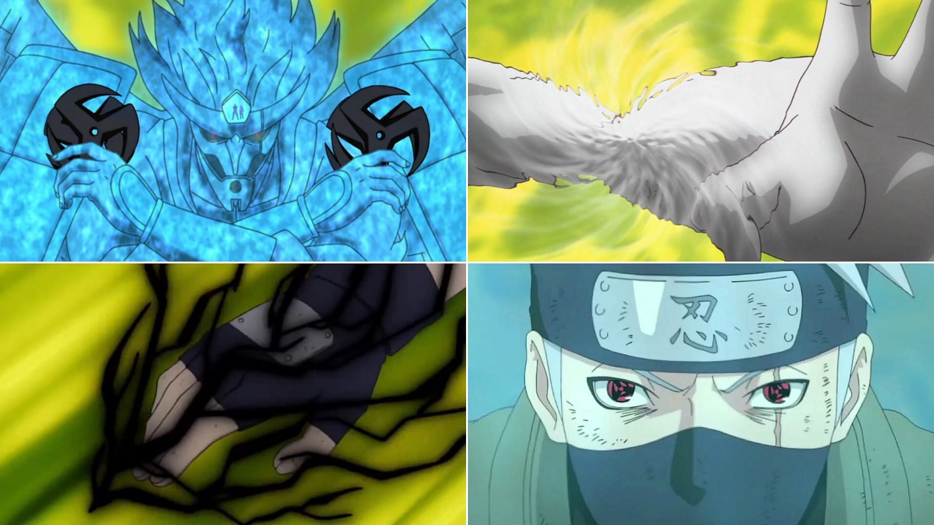 Kakashi&rsquo;s intervention changed the fight against Kaguya (Image via Studio Pierrot)